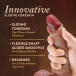 Renaissance - DaVinci Sliding Skin Dildo 20cm - Tan photo-5