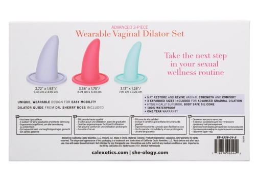 CEN - She-ology 3 pcs Wearable Vaginal Dilator Set photo