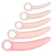CEN - 初心者矽膠陰道擴張器套裝 - 粉紅色 照片-3