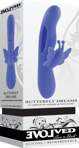 Evolved - Butterfly Dreams Rabbit Vibe - Blue photo