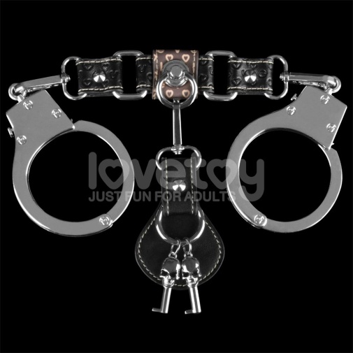 Lovetoy - Rebellion Reign Metal Hand Cuffs - Silver 照片