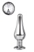 Dreamtoys - Gleaming Love Pleasure Plug S - Silver photo