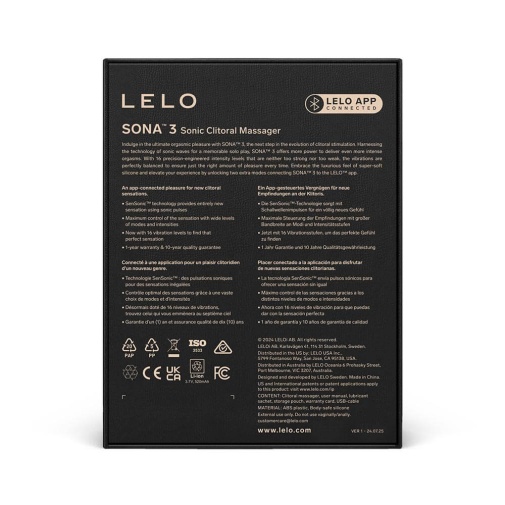 Lelo - Sona 3 Clitoris Massager - White 照片