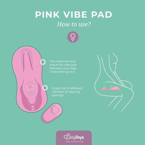 Easytoys - Tapping Vibepad - Pink photo