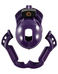 Locked in Lust - Vice Mini V2 Chasity Cage - Purple photo