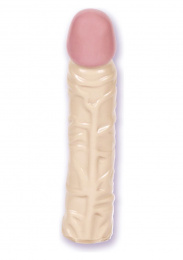 Doc Johnson - Vac-U-Lock 8" Classic Dong - Flesh photo