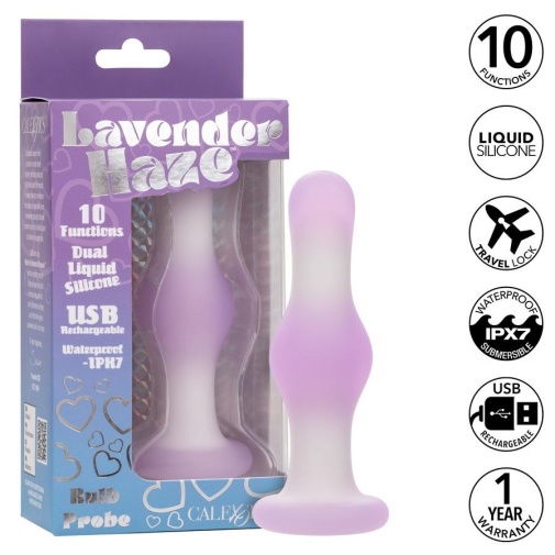 CEN - Lavender Haze Bulb Vibro Plug - Purple 照片