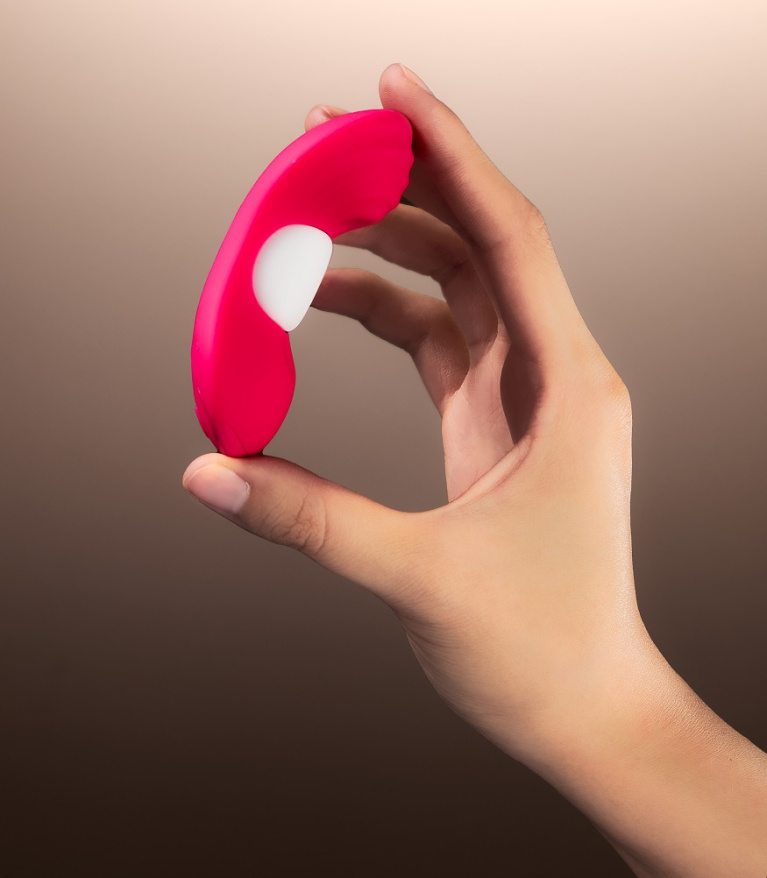 Sauce - Bow Bow Sensing Panty Vibrator - Pink photo