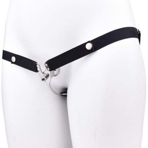 FAAK - Sissy Chastity Belt - Black photo