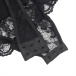Ohyeah - Lace Garter Teddy - Black - M photo-9