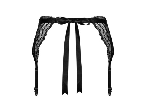 Obsessive - Isabellia Garter Belt - Black - L/XL photo