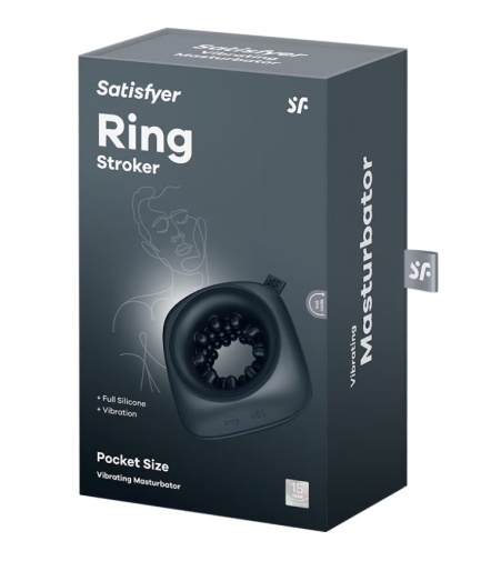 Satisfyer - Ring Stroker - Black photo