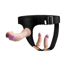 Erokay - 三重穿透 穿戴式束带连震动假阳具 照片