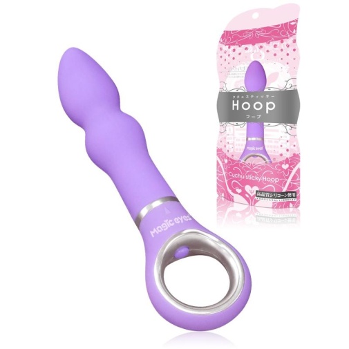 Magic Eyes - Hoop Vibrator - Purple photo