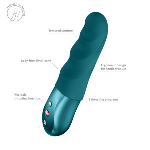Fun Factory - Stronic Petite Thrusting Pulsator - Bottle Green photo