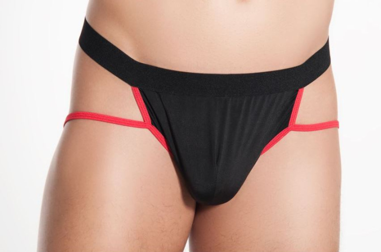 Me Seduce - Bastien 男士护裆 - 黑色 - S/M 照片