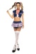 Mapale - 60017 Schoolgirl Costume - Blue - S/M photo