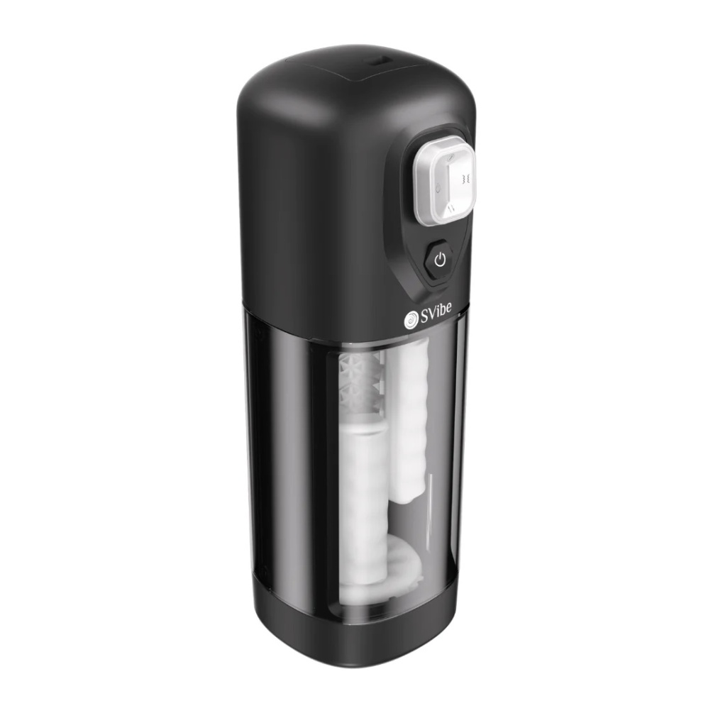 Ikon Volt delivers heat, friction, and pressure in a way tha... SVibe - Ikon Volt Masturbator - Black photo-8
