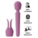 SVAKOM - Emma Neo 2 Interactive Wand Vibrator - Romantic Rose photo