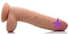 USA Cocks - 9″ Ameriskin Dual Density Dildo - Flesh photo
