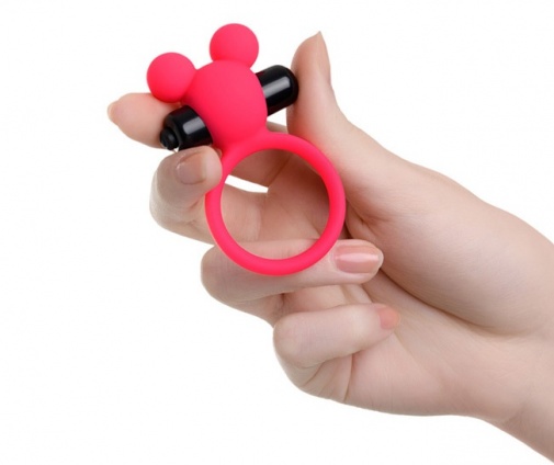 A-Toys - Pikle 震动阴茎环 - 粉红色 照片