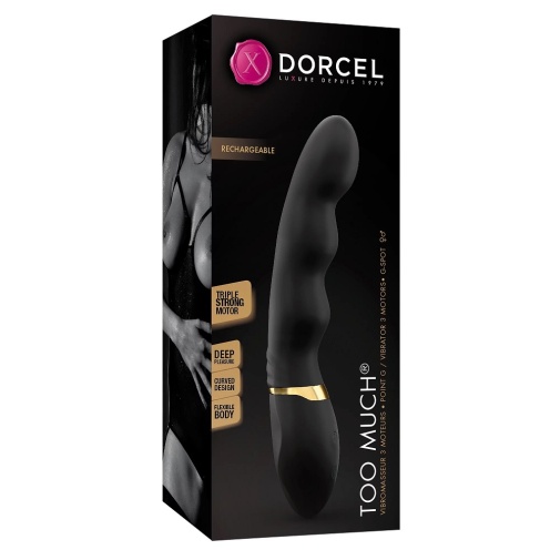 Dorcel - Too Much 三马达强力G点震动棒 - 黑色 照片