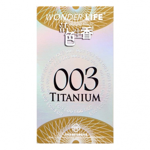 Wonder Life - 003 Titanium 10's Pack photo