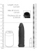 RealRock - Penis Sleeve 6" - Black photo-10