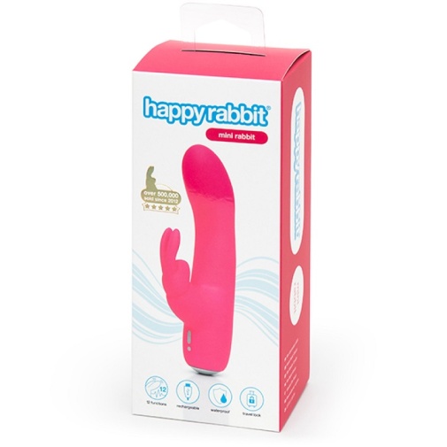 Happy Rabbit - Mini Rabbit Vibrator - Pink photo