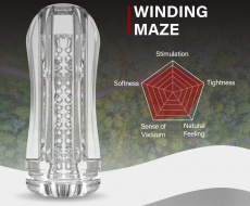 Drywell - Maze 自慰器 - 透明 照片