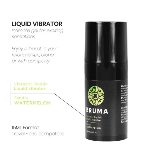 Bruma - Watermelon Liquid Vibrator - 15ml photo