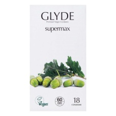 Glyde Vegan - Supermax Condoms 60mm 18's Pack 照片