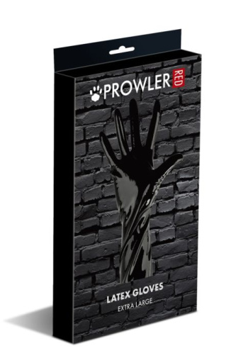 Prowler - Latex Gloves - Black - XL 照片