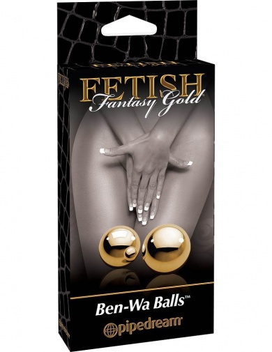 Fetish Fantasy - Ben-Wa Balls - Gold photo