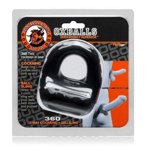 Oxballs - 360 Ballsling Ring - Black 照片