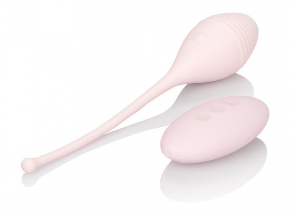 The Inspire Vibrating Remote Kegel Exerciser allows you to t... Inspire - Vibrating Remote Kegel Exerciser - Pink photo-2