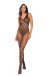 Mapale - 1145 Leopard Bodystocking - Black 照片
