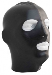 Mister B - Datex 眼部及口開孔面罩 - 黑色 照片