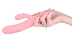 SVAKOM - Mora Neo Interactive Rabbit Vibrator - Peach Pink photo