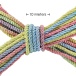 Ouch - Bondage Rope 10m - Pastel Rainbow photo-2