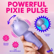 Bang! - Unicorn Mini Wand Vibrator - Purple 照片