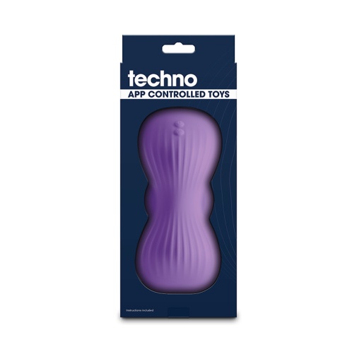 NS Novelties - Techno Trap Grinder App Control - Purple photo