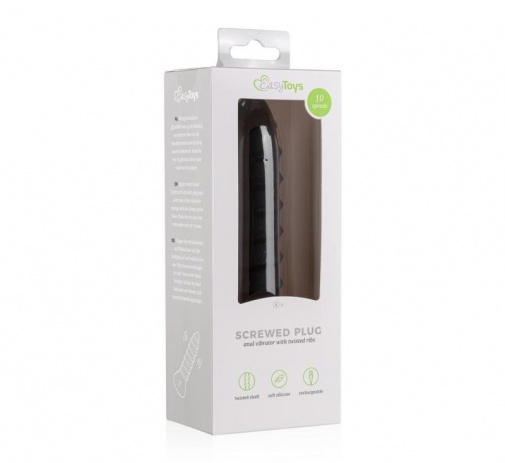 Easytoys - Screwed Anal Vibe S - Black photo