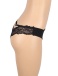 Ohyeah - Lace Hollow Out Panty - Black - XL 照片-7