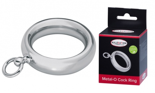 Malesation - Metal-O Cock Ring - Silver photo