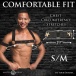 Master Series - Star Boy Male Harness - Black - S/M photo-5