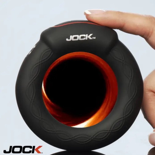 Jock - Rumbler L Vibro Warming C-Ring - Black photo