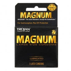 Trojan - Magnum 62/55mm 潤滑乳膠安全套 3片裝 照片
