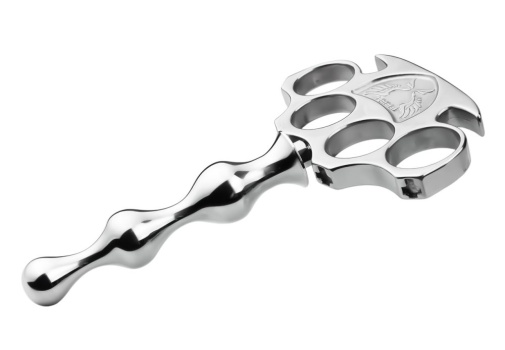 FAAK - Knuckle Metal Anal Plug S 照片