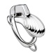 FAAK - Shell Chastity Cage 45mm - Silver 照片-5
